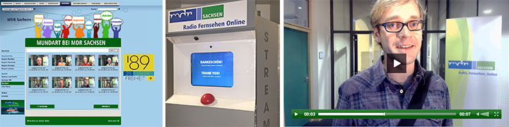 Video-Recording und automatisierter Server-Upload mit dem Streambuzzer im MDR Landesfunkhaus